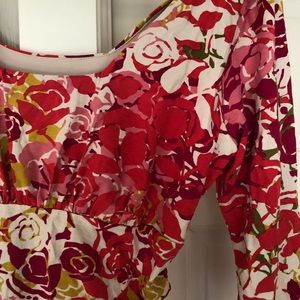 Cabi floral blouse